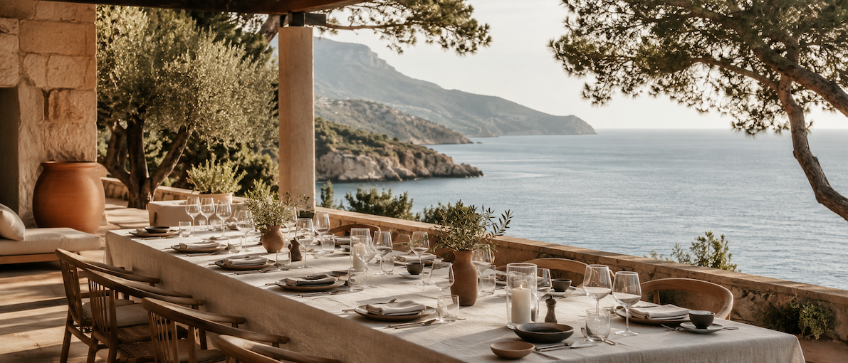 Alfresco Dinner Mallorca, Spain